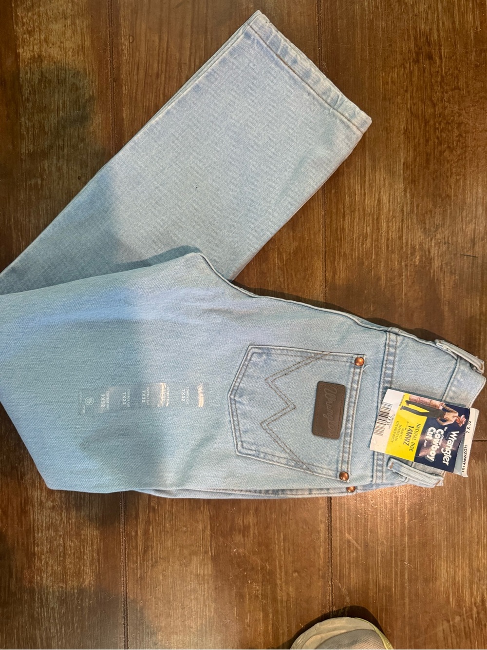Wrangler Women's Light Blue cowboy Boot Cut Jeans